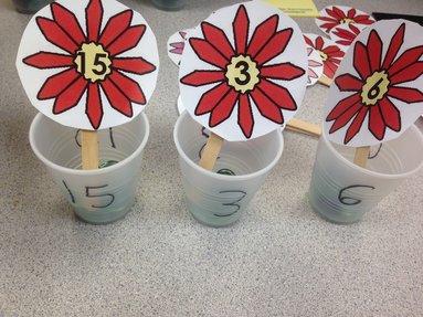 Flower Number Matching - Ms. Pre-K